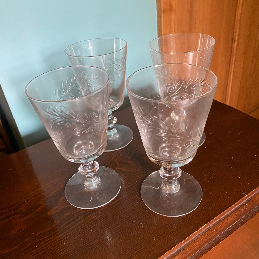 Antique/Vintage Drinking Glaases